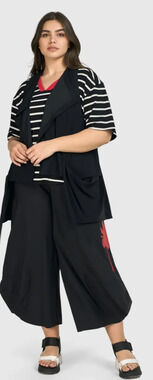Alembika NWT Tekbika Gabrielle Relaxed Vest, Black Size S (10-12)